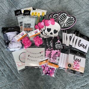Michael’s Pink Skull Halloween Party Decorations Kit - Glinda/Wicked/Good Witch